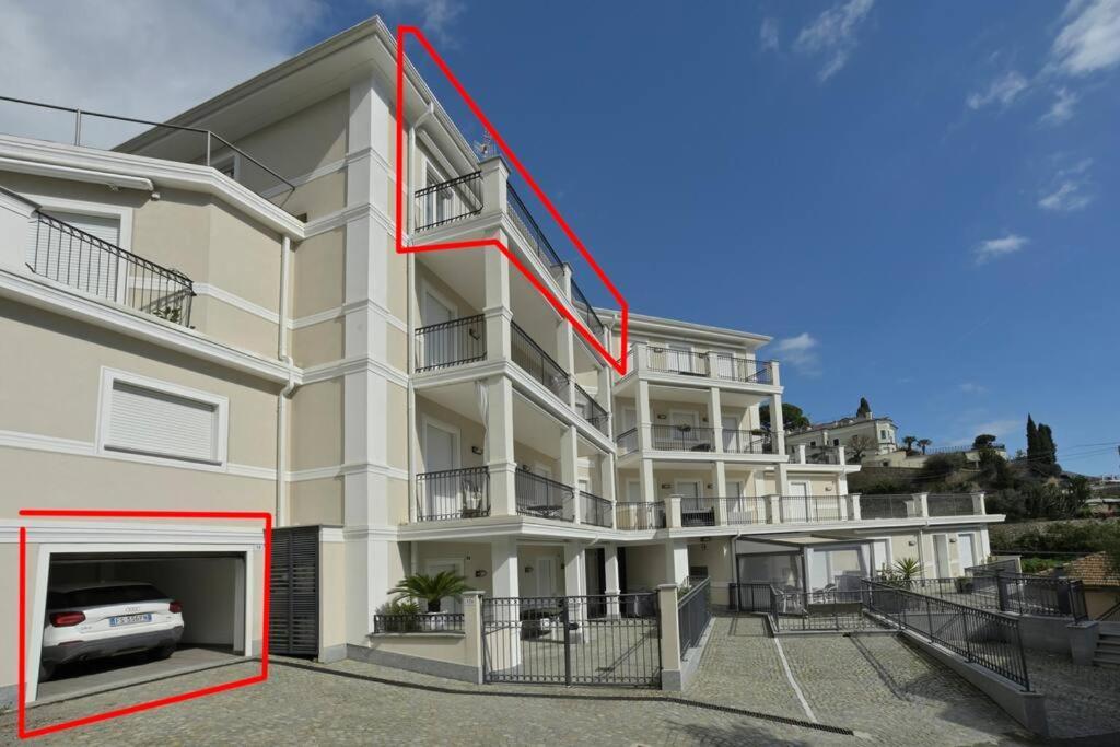 Luxury Apartament Con Garage Vista Mare Alassio Per 6 Persone Ngoại thất bức ảnh